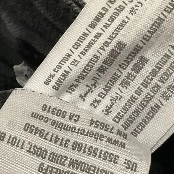 Hollister black super skinny jeans, low rise three button size 1/w 25 - Picture 4 of 8